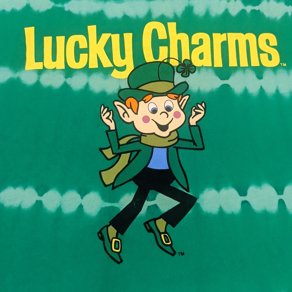 Lucky Charms tie dye shirt
